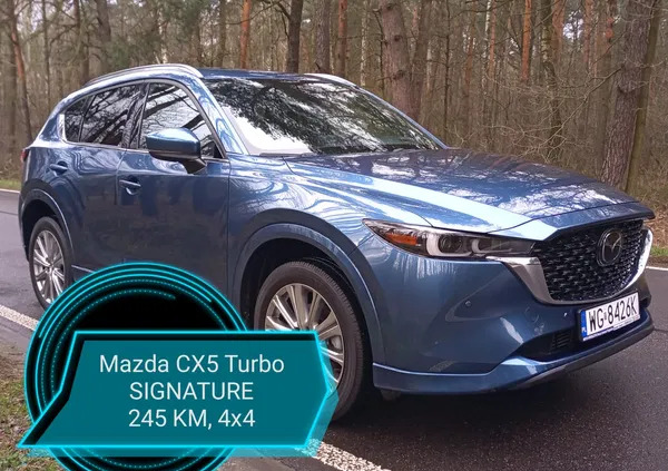samochody osobowe Mazda CX-5 cena 143900 przebieg: 23000, rok produkcji 2022 z Pilawa
